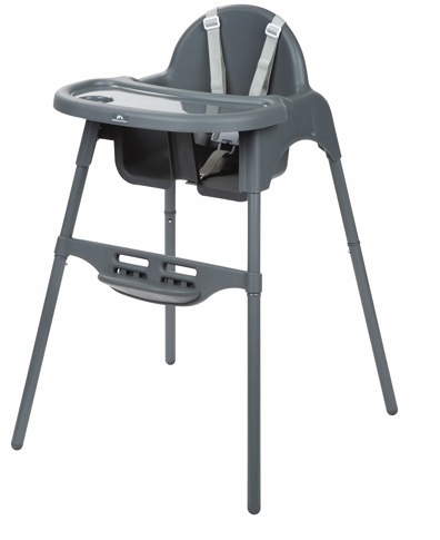 Chaise haute fixe plastique Meely