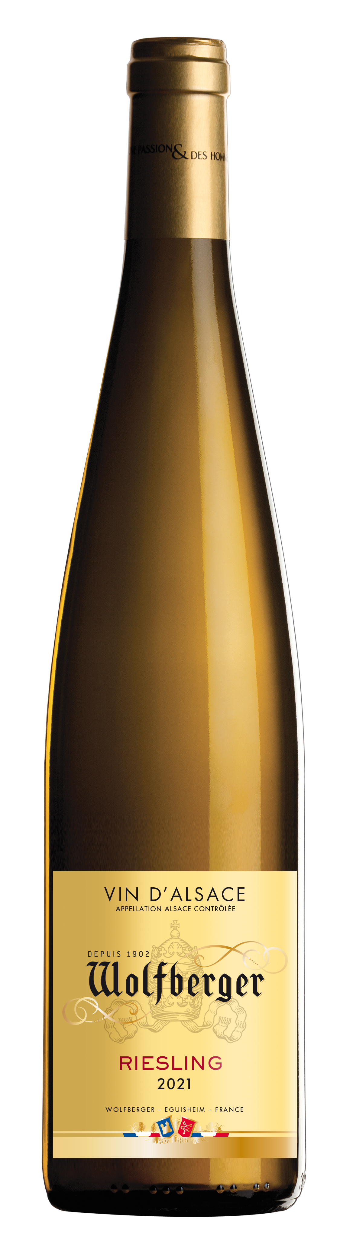 Wolfberger, 2021 - Alsace Riesling AOP - Blanc Sec - 75 cl