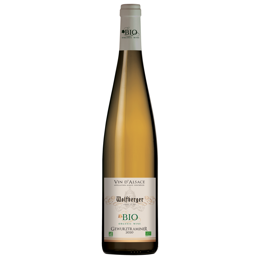 Wolfberger BIO, 2020 - Alsace Gewurztraminer AOP - Blanc Sec - 75 cl