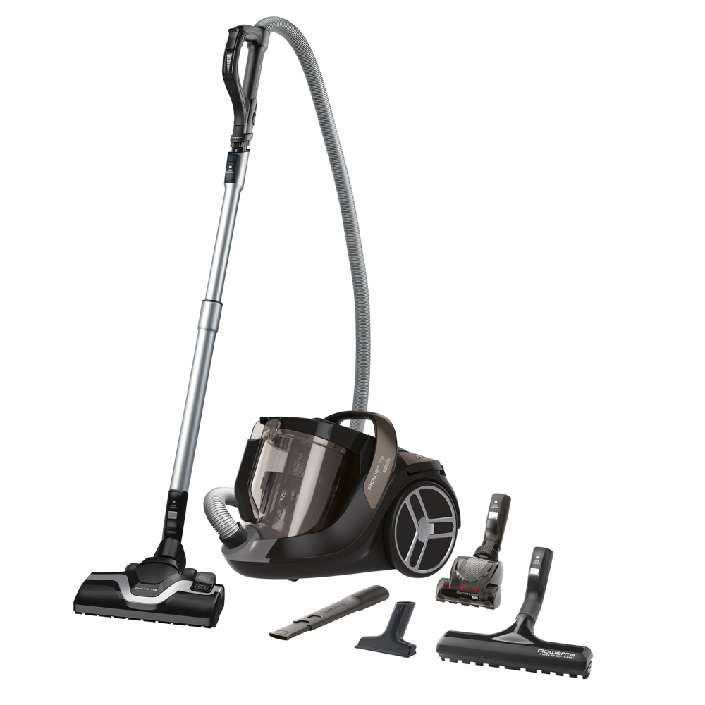 Aspirateur traineau sans sac Rowenta Silence Force Cyclonic Animal Kit RO7260EA