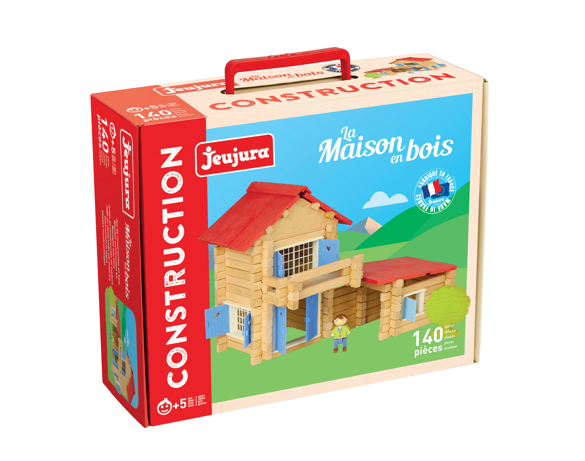 JEUJURA La Maison En Bois - 140 Pieces