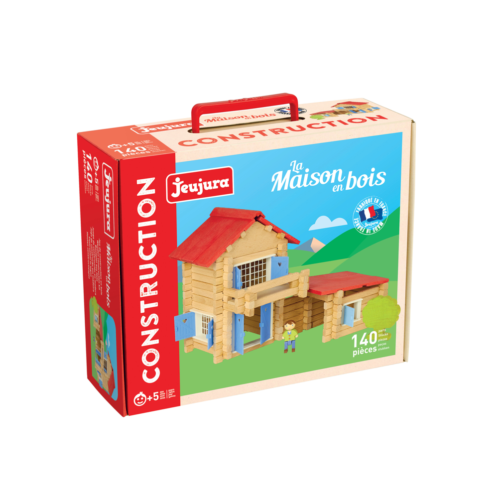 JEUJURA La Maison En Bois - 140 Pieces