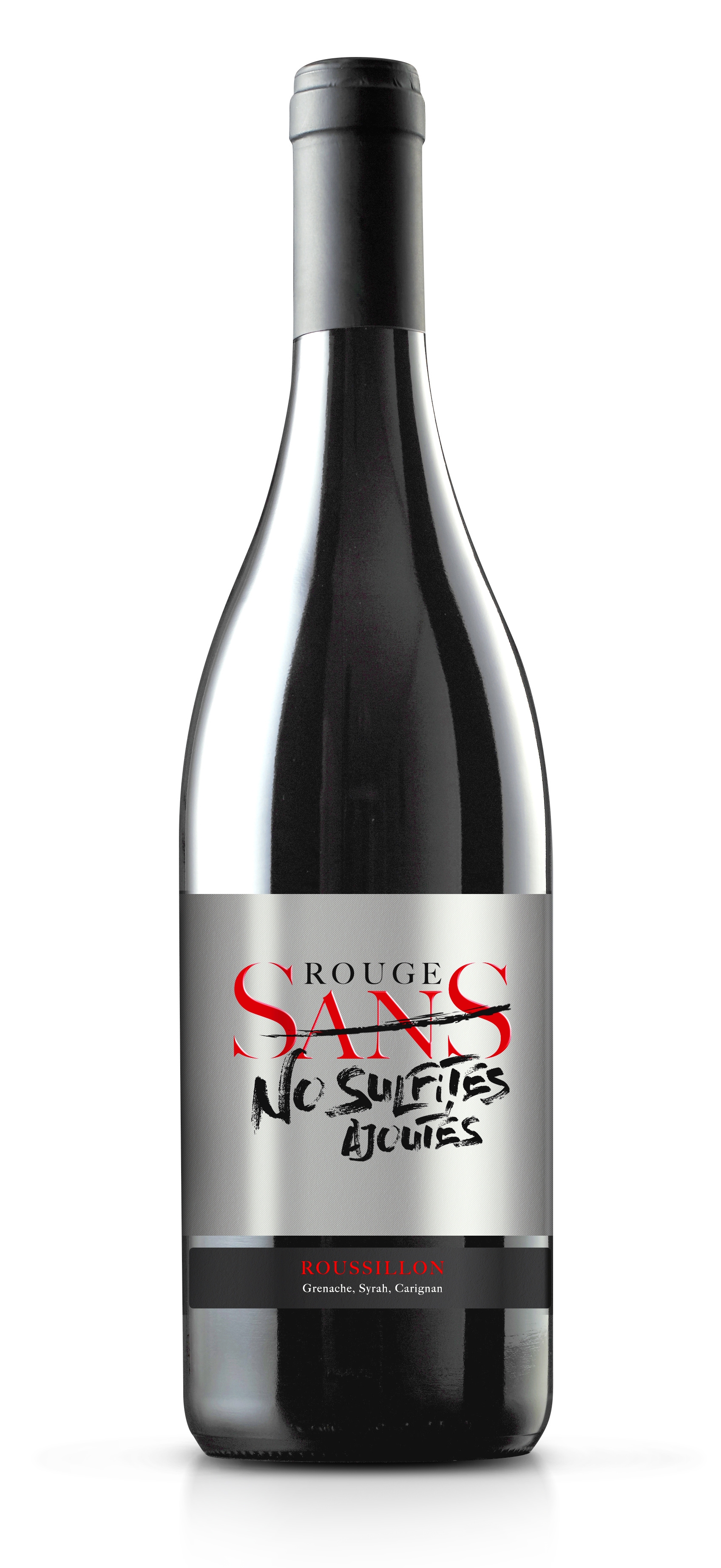 Rouge Sans No Sulfiltes Ajoutés, 2021 - Côtes-du-Roussillon AOP - Rouge - 75 cl