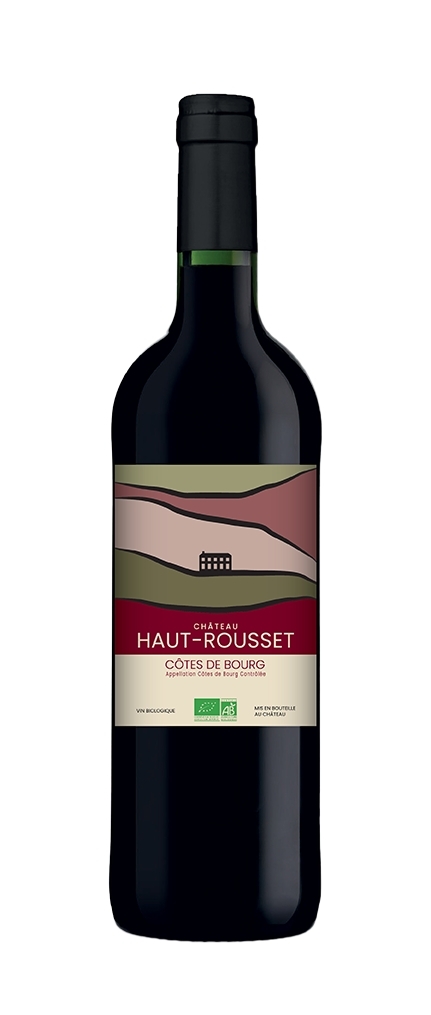 Château Haut Rousset BIO, 2020 - Côtes de Bourg AOP - Rouge - 75 cl