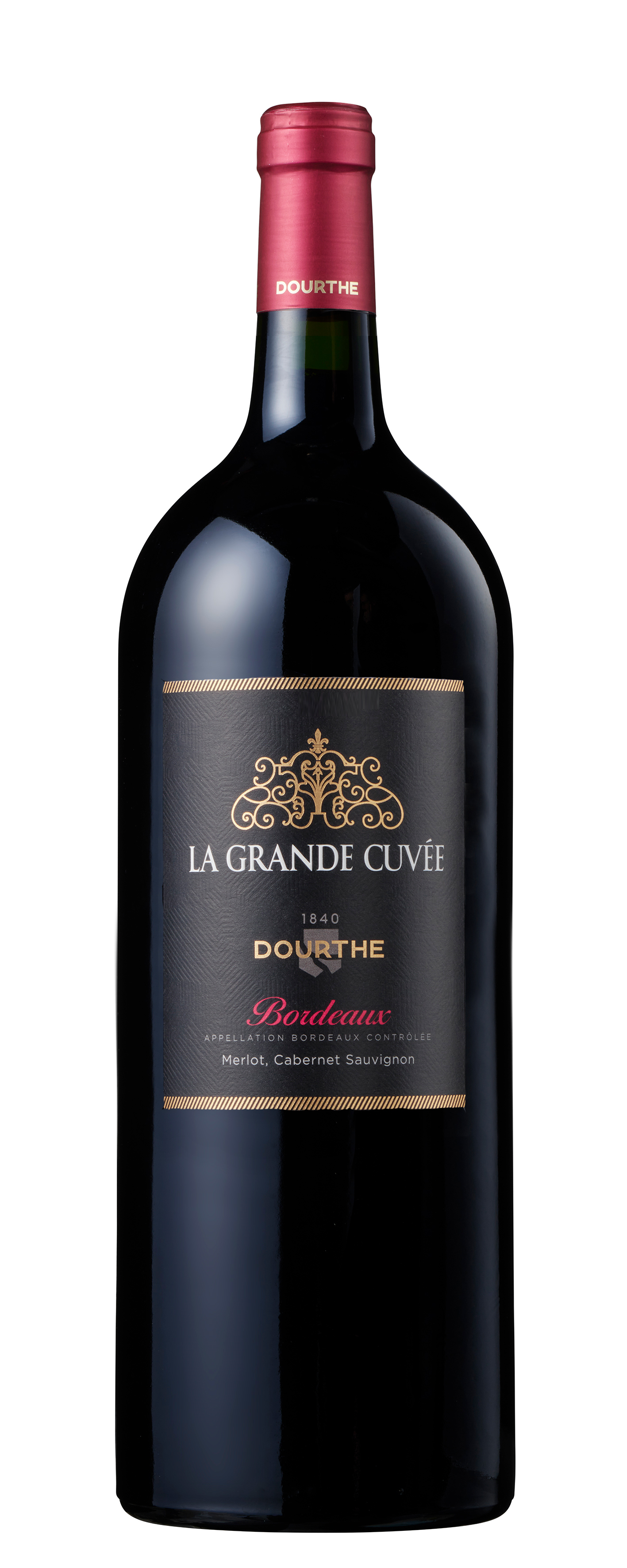 Magnum Dourthe La Grande Cuvée, 2020 - Bordeaux AOP - Rouge - 1.5 L
