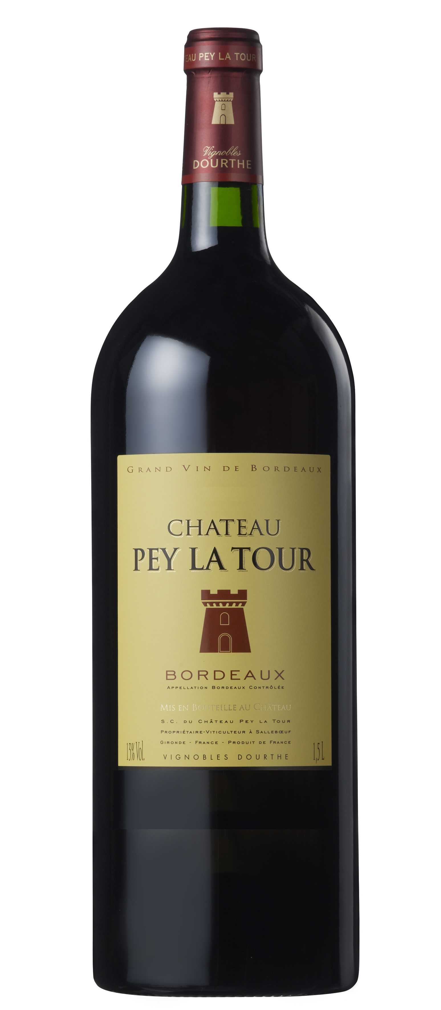 Magnum Château Pey La Tour, 2021 - Bordeaux AOP - Rouge - 1.5 L