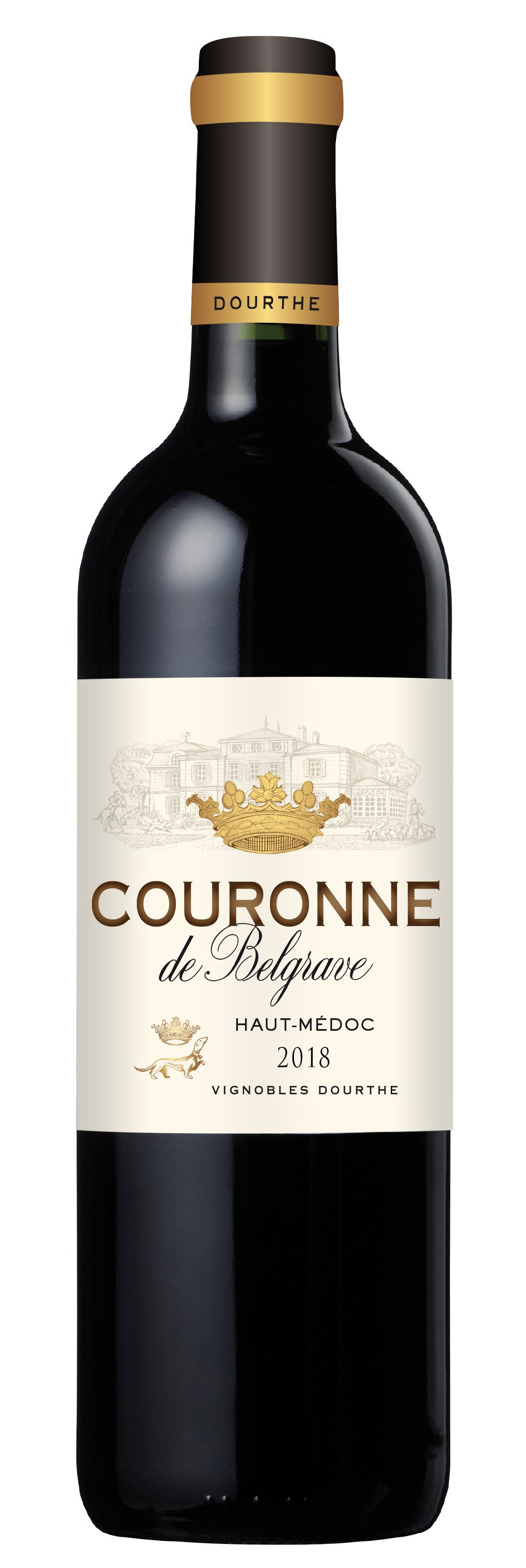 Couronne de Belgrave, 2018 - Haut-Médoc AOC - Rouge - 75 cl