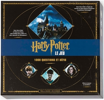 Harry Potter : Le jeu - 1 000 questions et défis (Coffret)