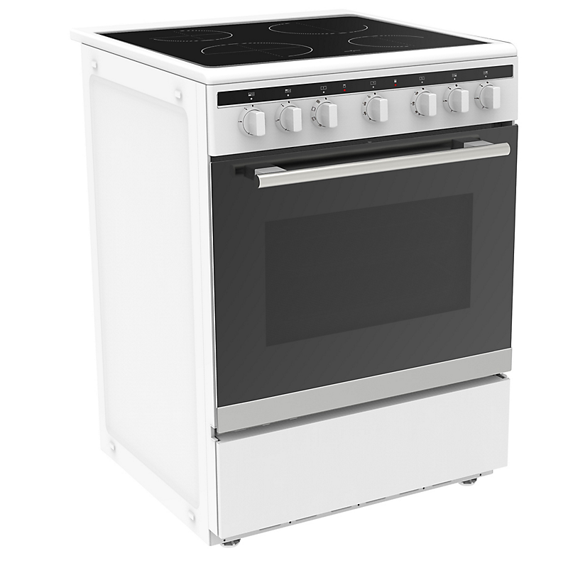 Cuisinière à induction Curtiss MCI660MCB 4 foyers