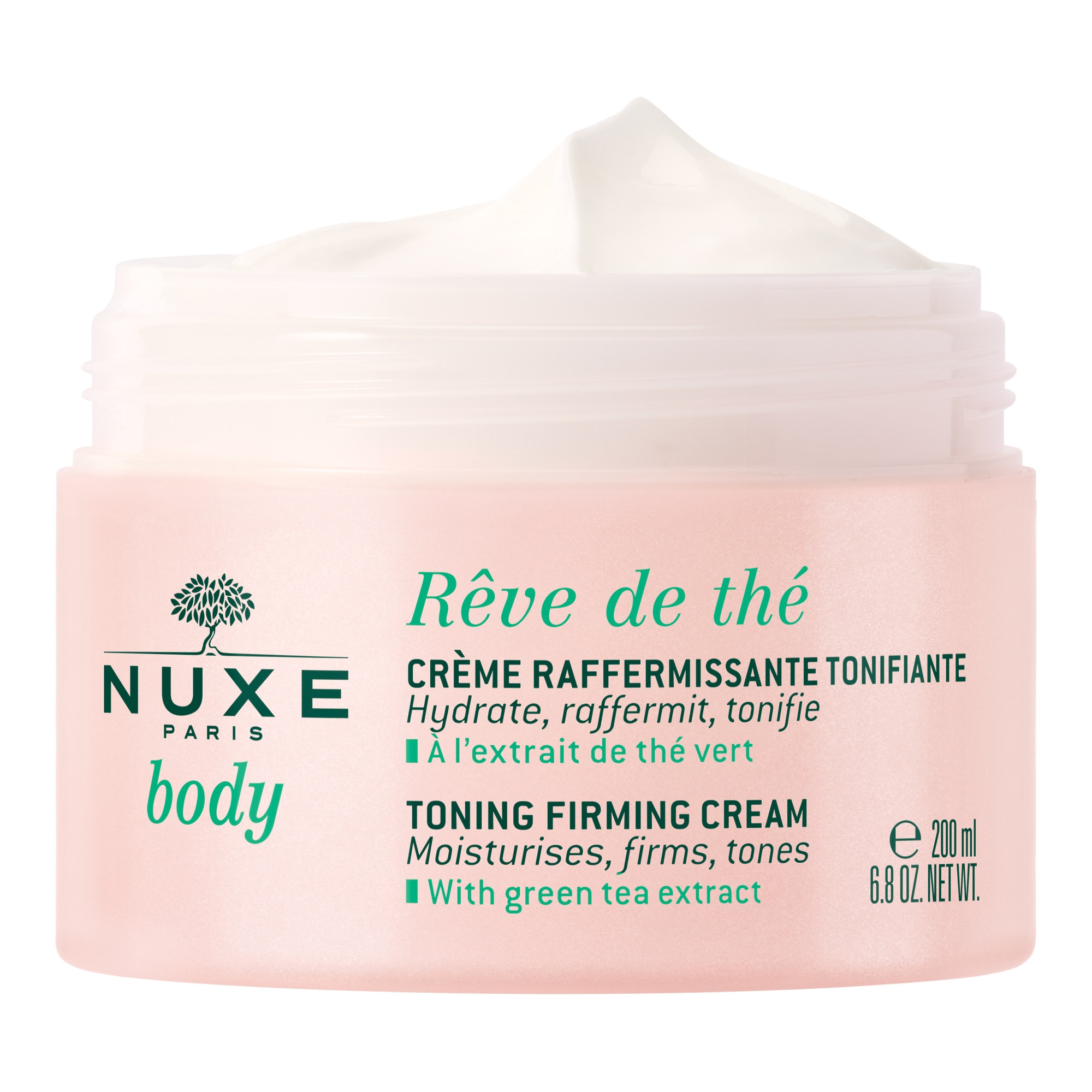 Crème Visage Raffermissante Tonifiante À 'extrait De Thé Rêve De Thé Body Nuxe Le Pot De 200ml - vue 8