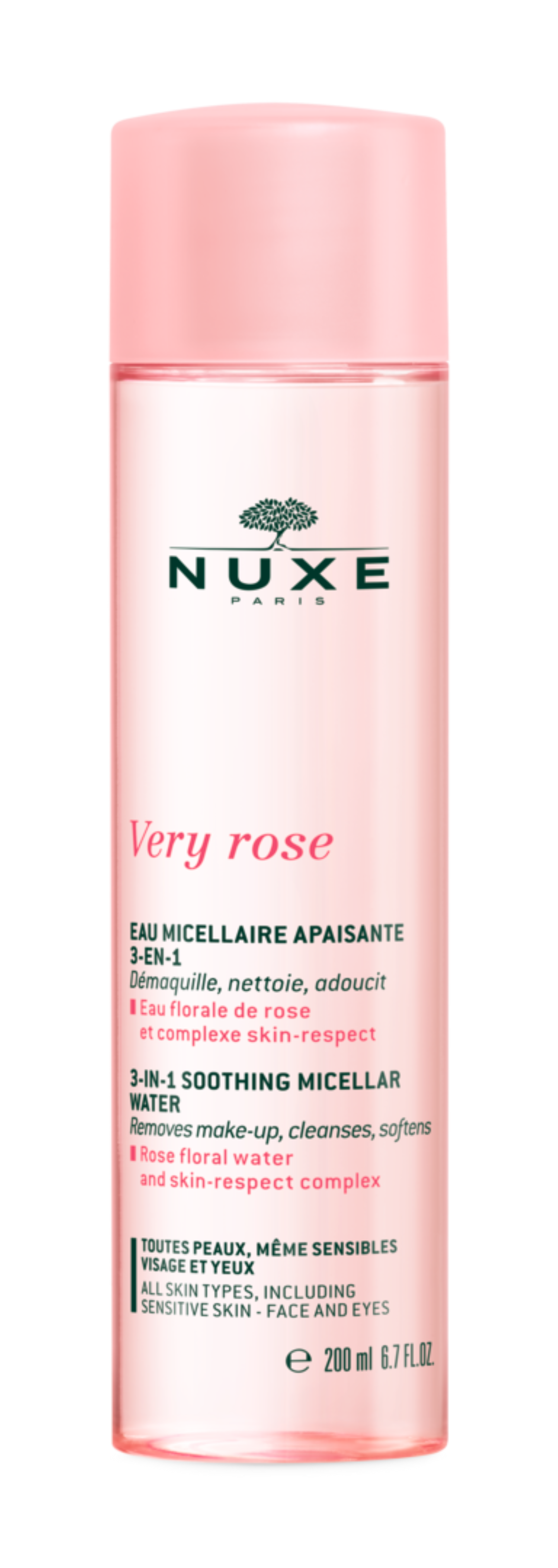 Eau micellaire apaisante 3-en-1 200ml