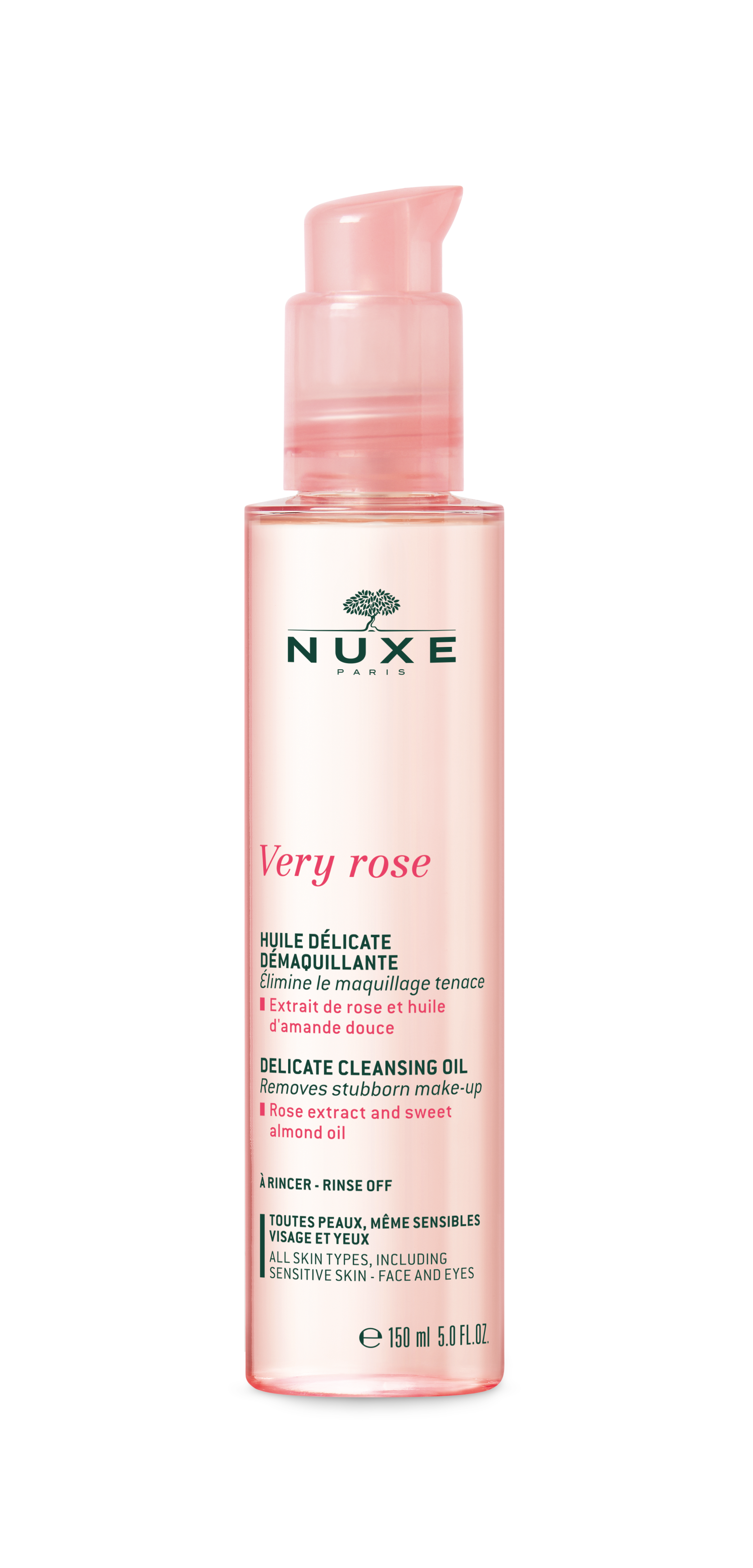 Huile délicate démaquillante 150ml