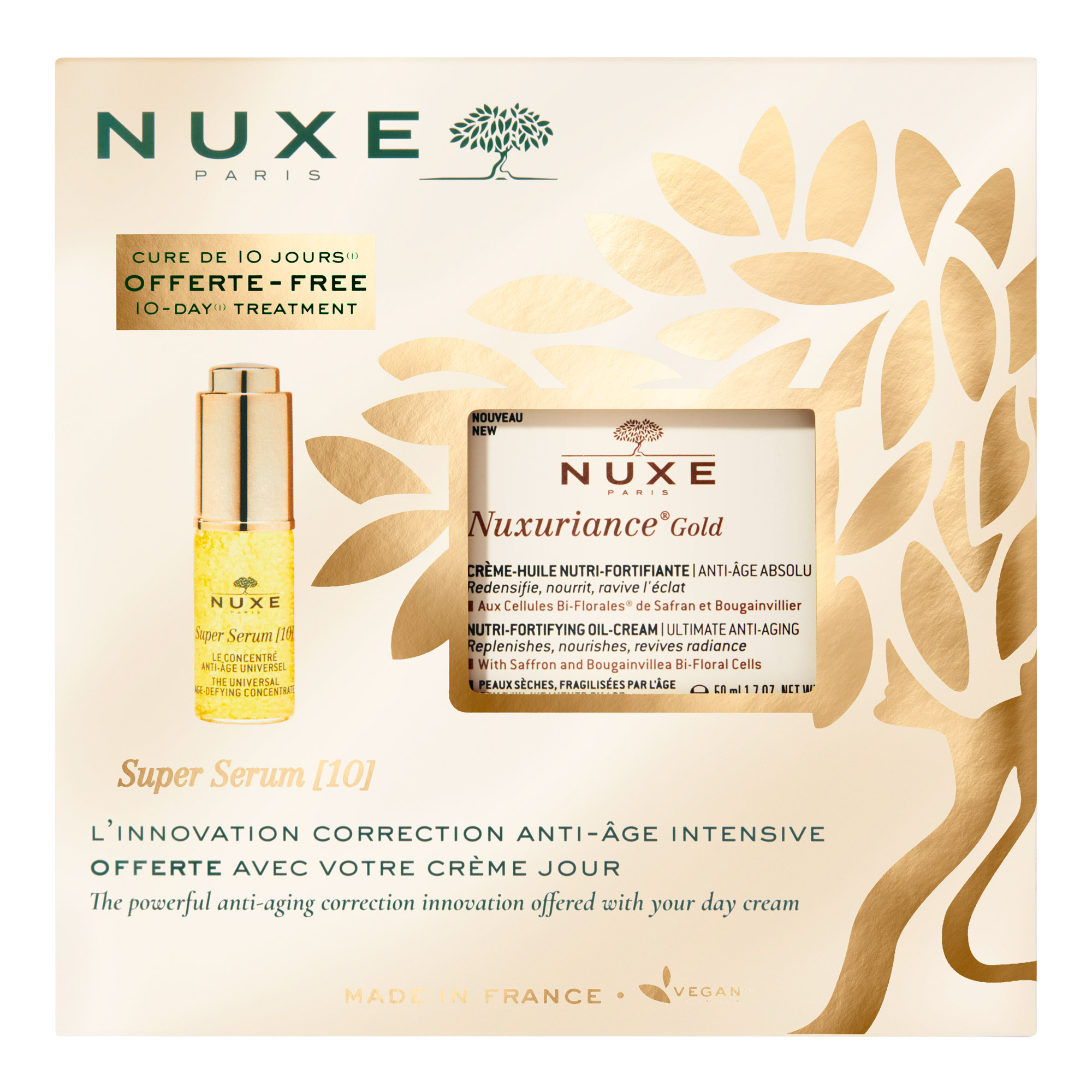 Coffret Nuxuriance Gold