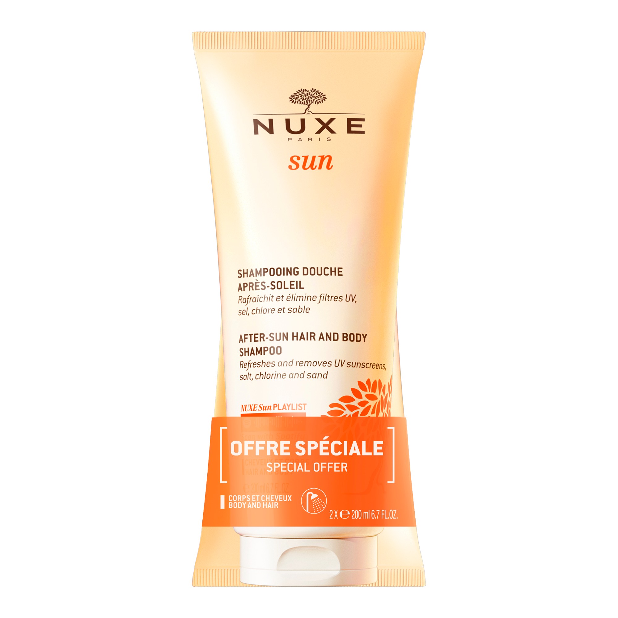 Shampoing douche après soleil 2x200ml