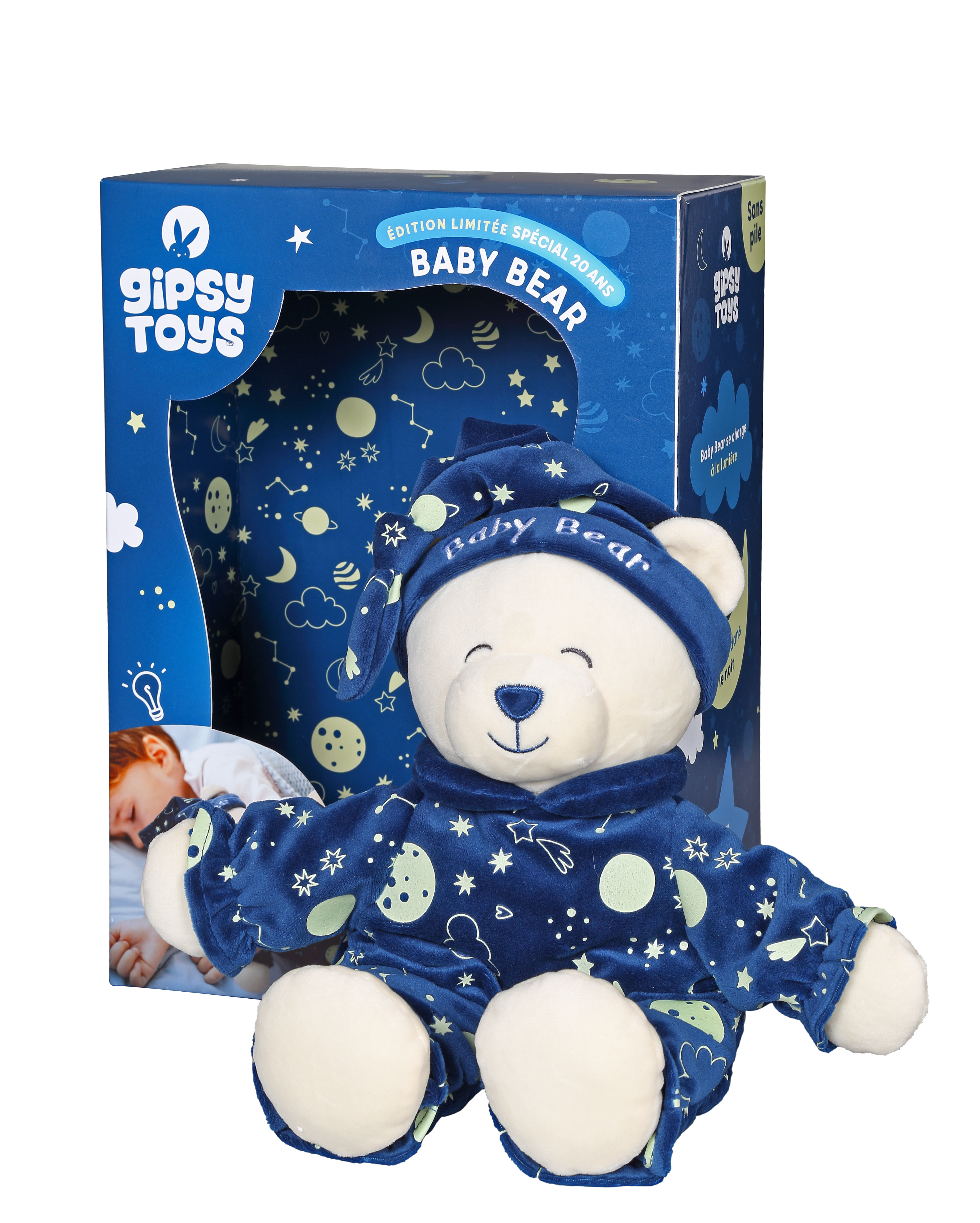 Peluche Toys Baby Bear Glow In The