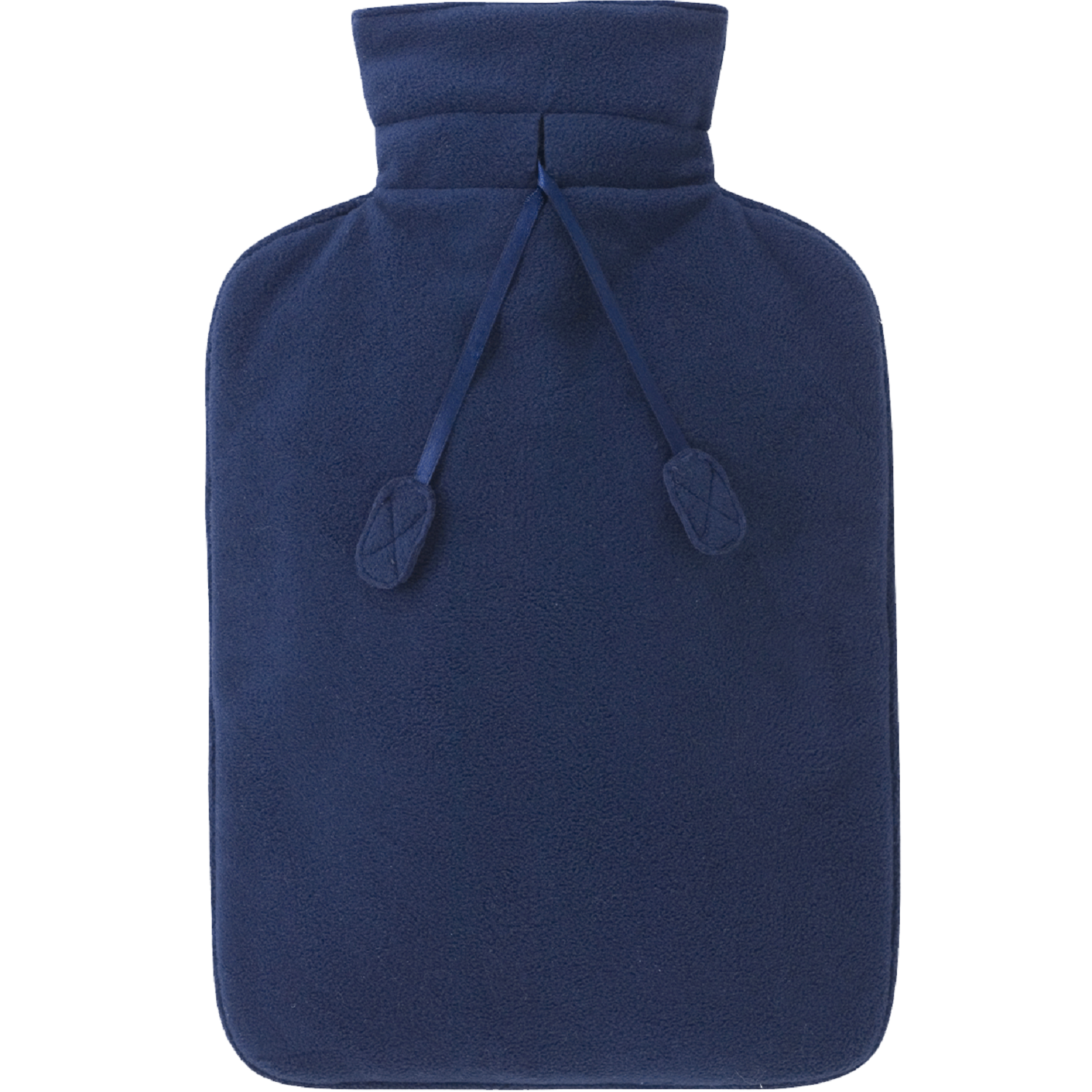 Bouillotte polaire bleu marine 1,8L