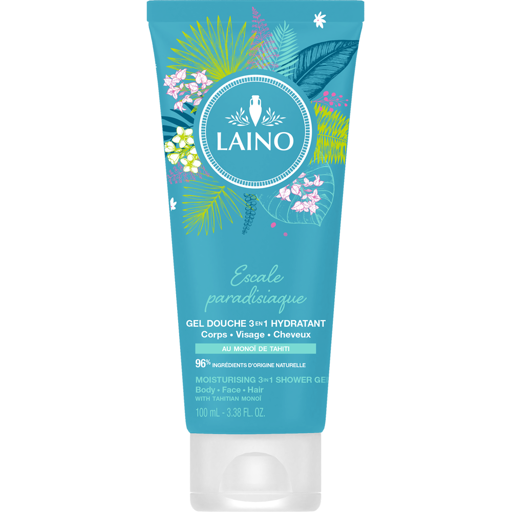 Laino Gel douche monoï 3 en 1 100ml