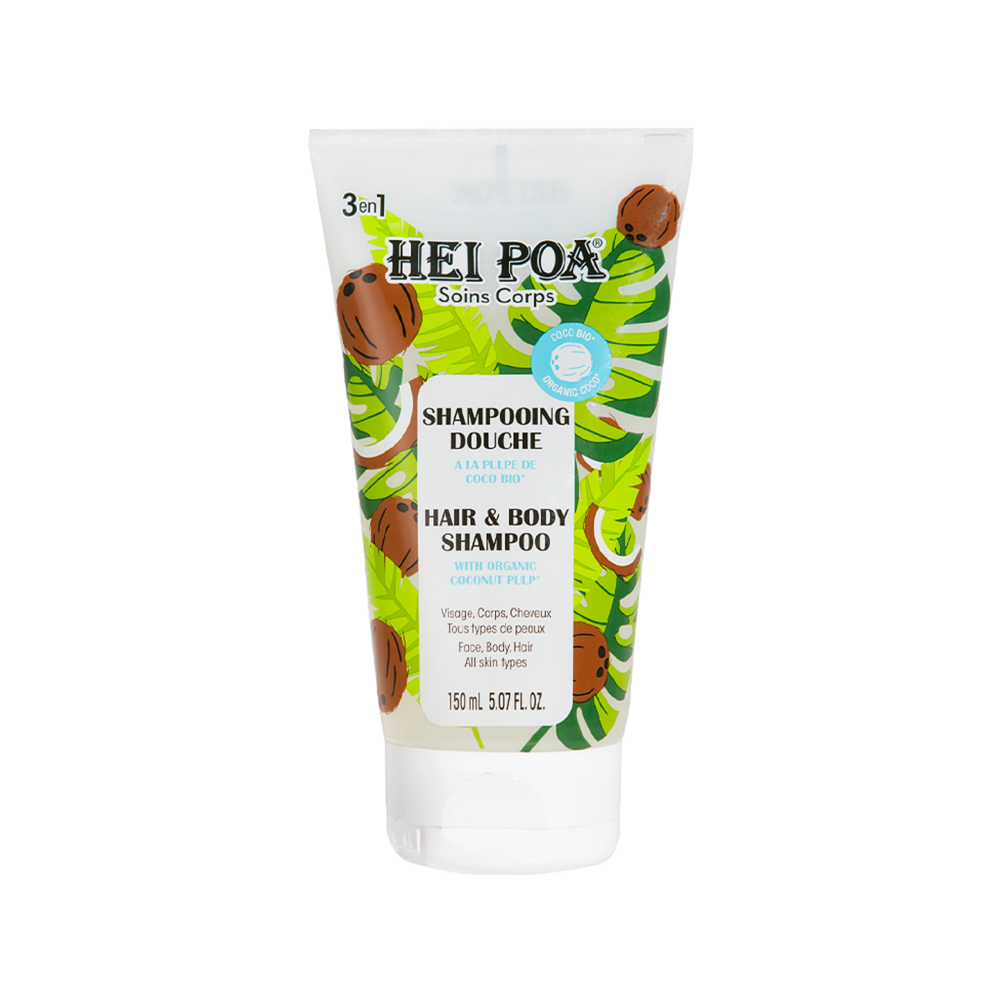 Hei Poa Shampooing Douche Coco Tube 150ml
