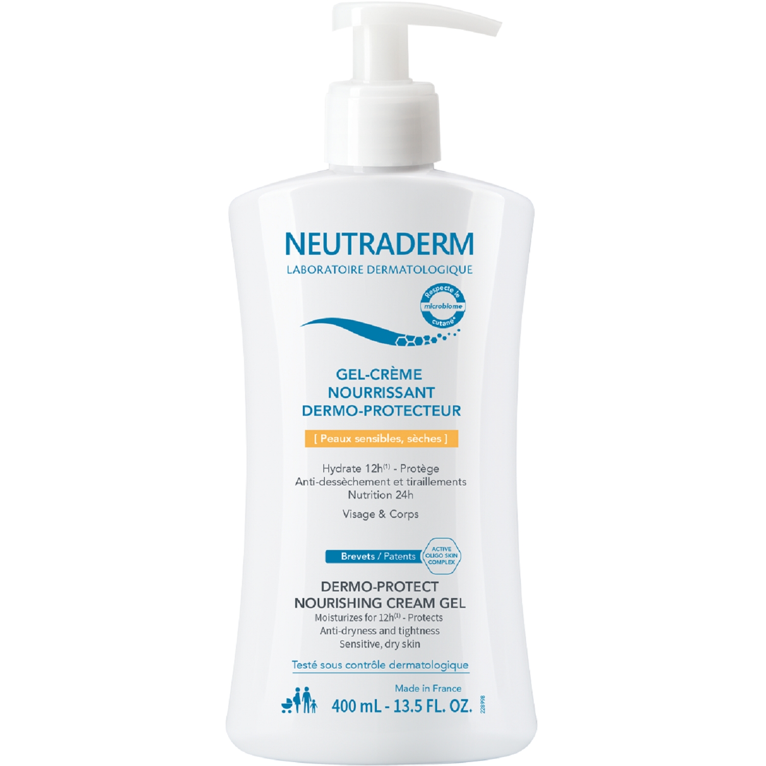 Gel-Crème Nourrissant Dermo Protecteur 400ml