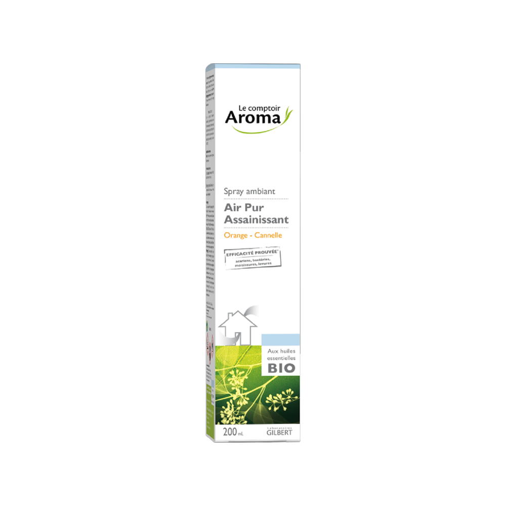 Spray Air Pur Orange Cannelle 200ml