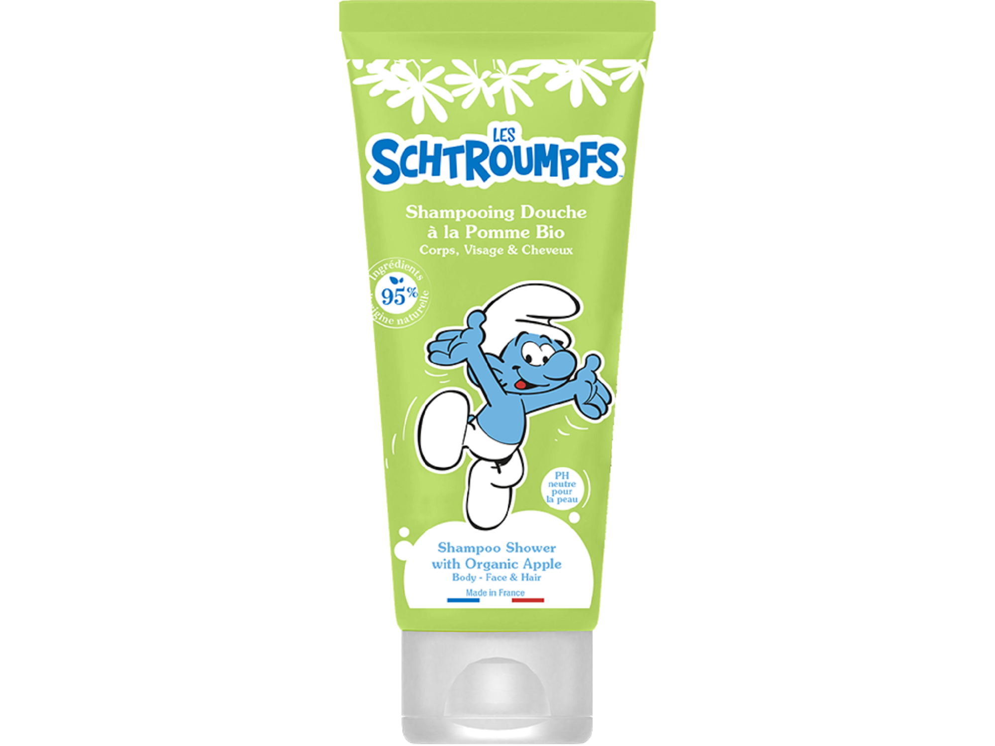 Shampoing Douche Schtroumpfs Pomme 200ml