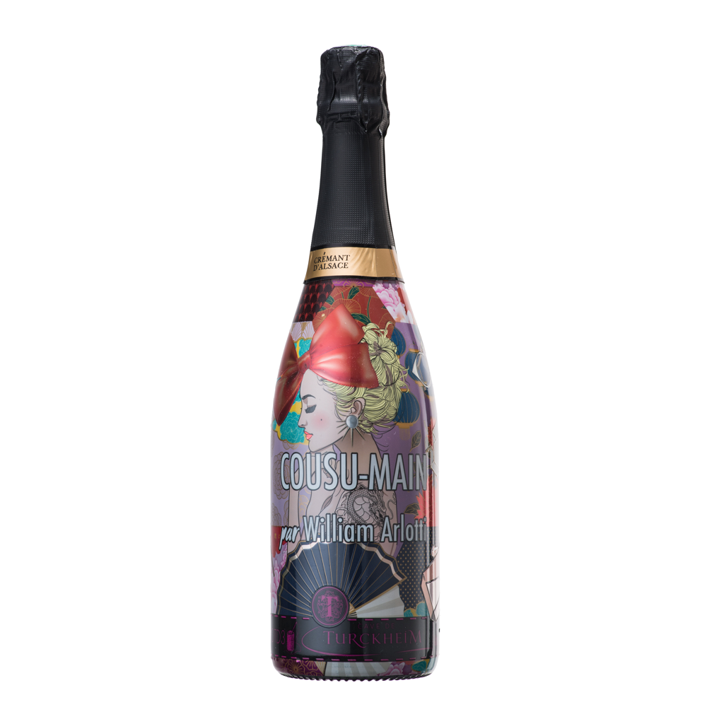Crémant d'Alsace Cousu Main 3 - Brut - 75 cl