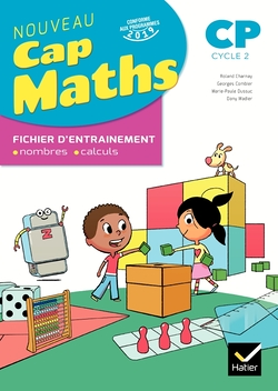 CAP MATHS CP Éd. 2019 - Fichier de l'élève + Cahier de Géométrie-Mesure (Broché)