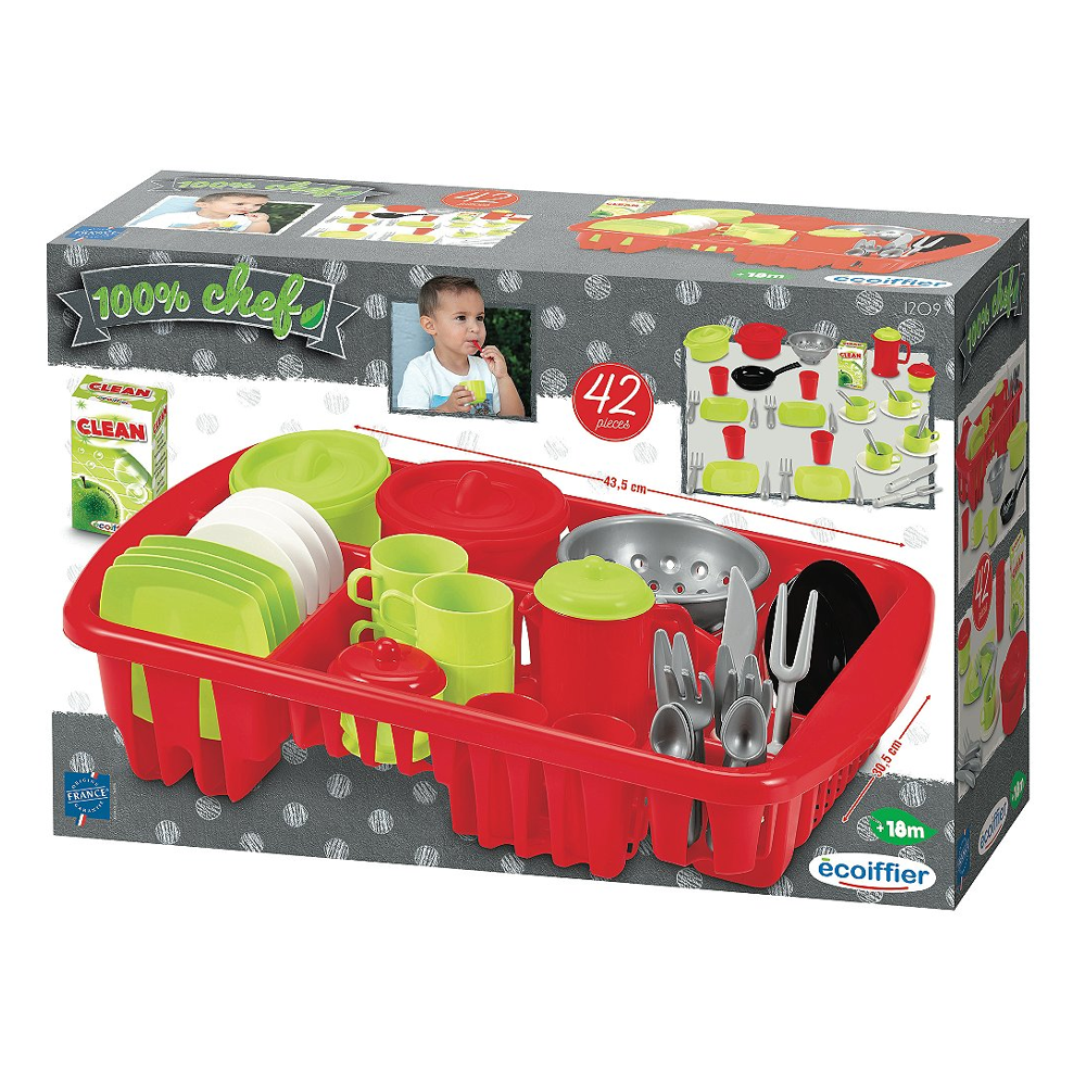 Grand égouttoir garni