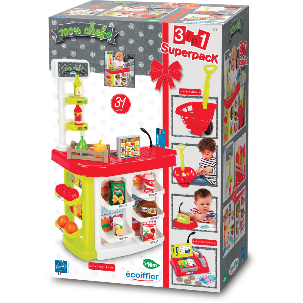 Sortie de caisse 3 en 1