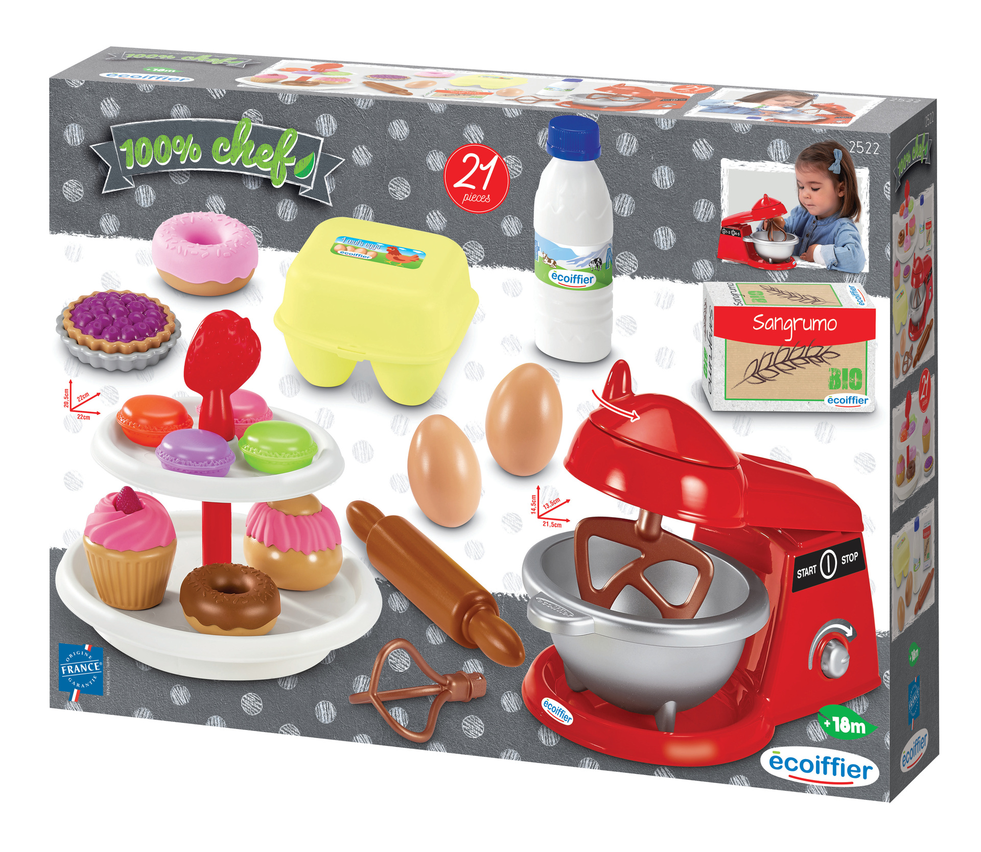 Coffret pâtisseries