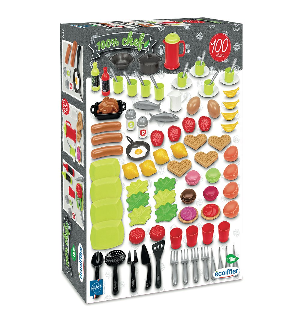 Boite dinette 100 pièces