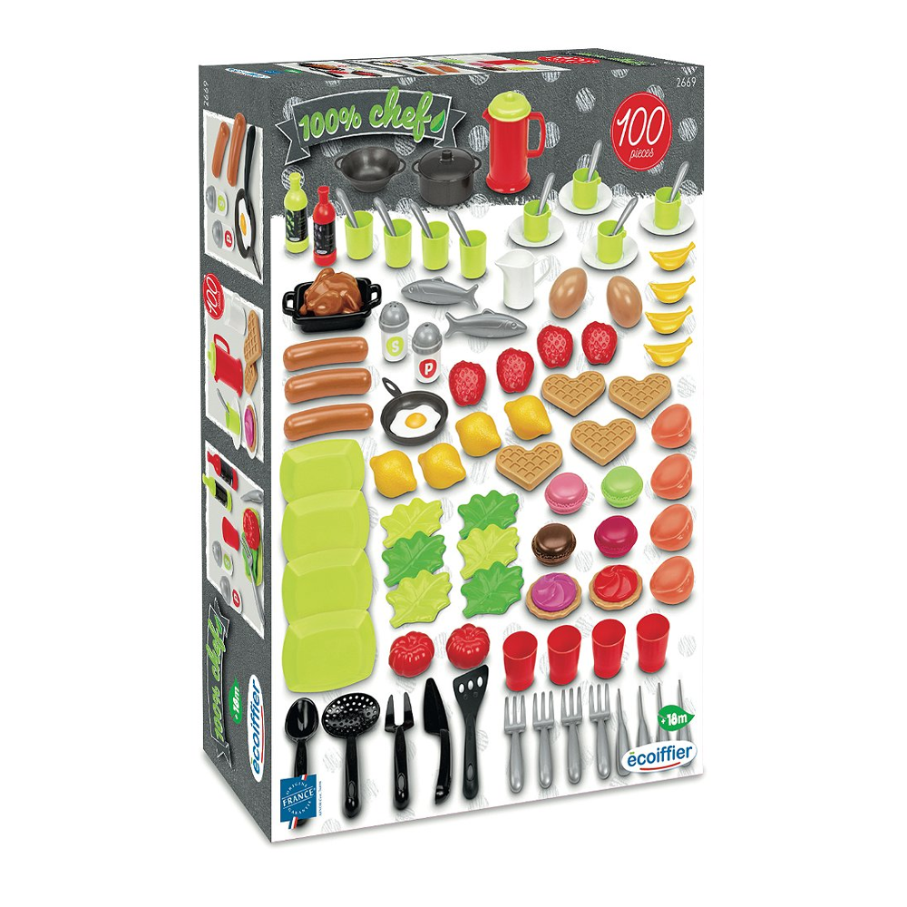 Boite dinette 100 pièces