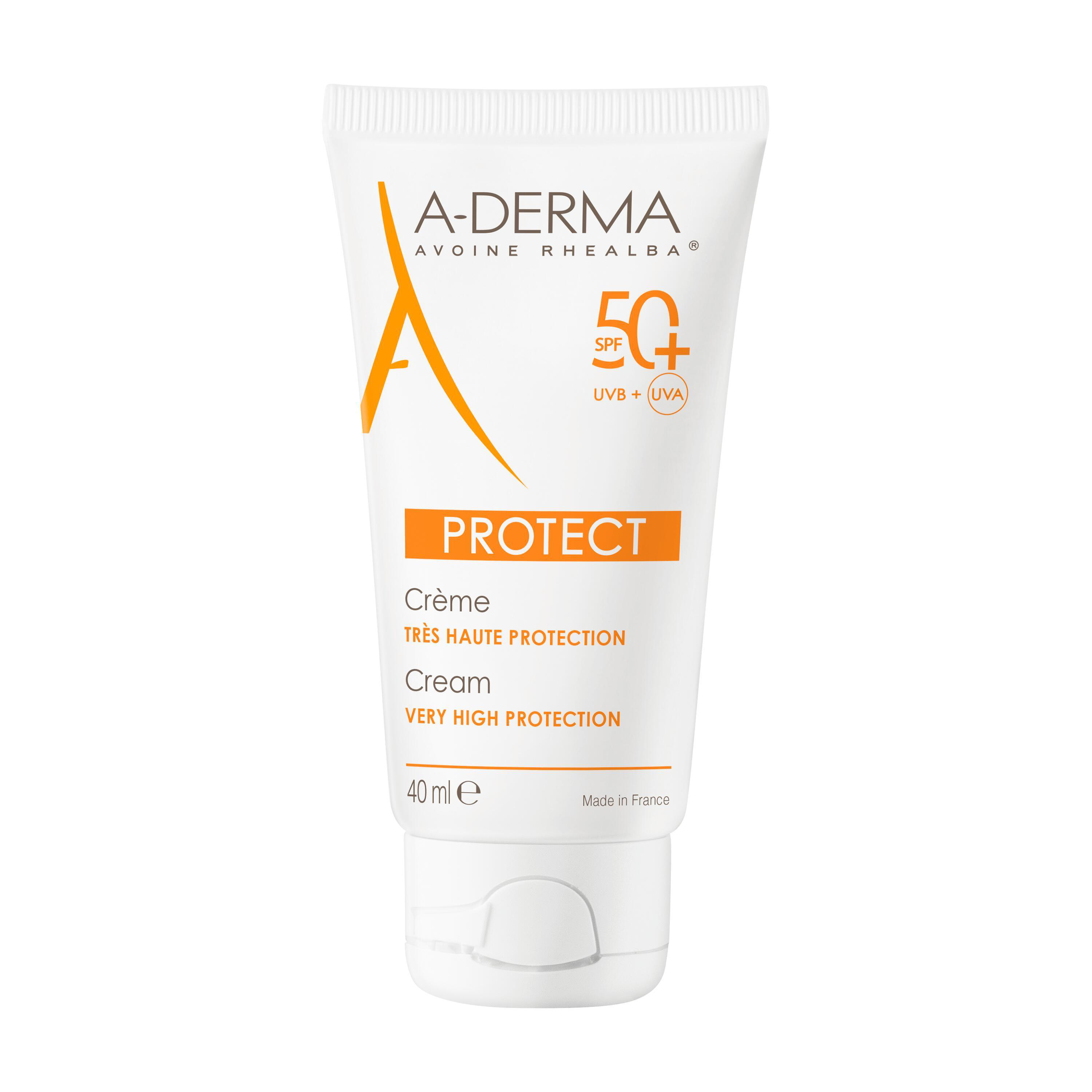 Crème solaire très haute protection spf50+ 40ml