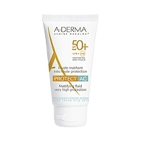 Fluide solaire très haute protection spf50+ matifiant peaux à tendance acnéique 40ml