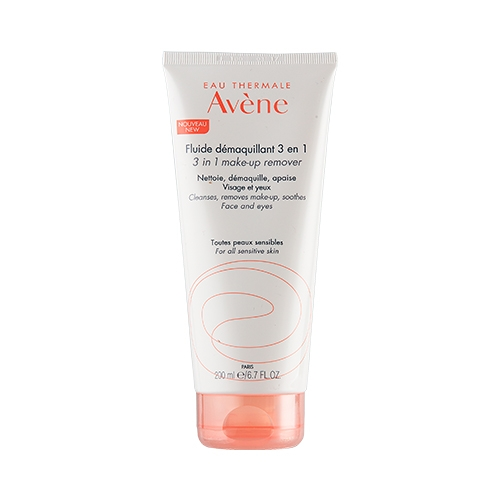 Fluide démaquillant 3en1 sans rinçage - visage, yeux et lèvres 200ml