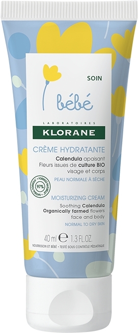 Crème hydratante au Calendula apaisant - Peau normale à sèche 40ml