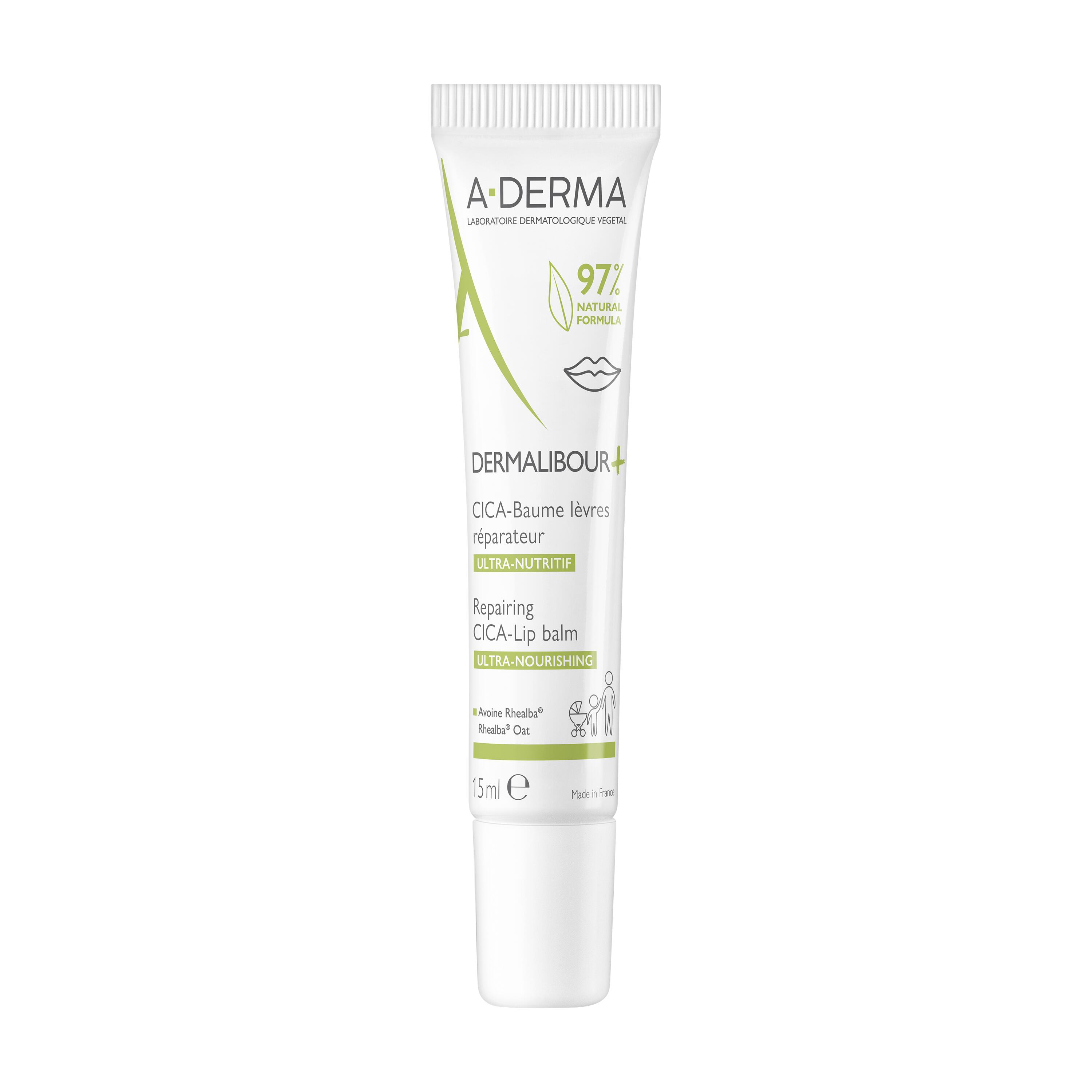 DERMALIBOUR+ Cica baume à lèvres réparateur 15 ml - vue 2