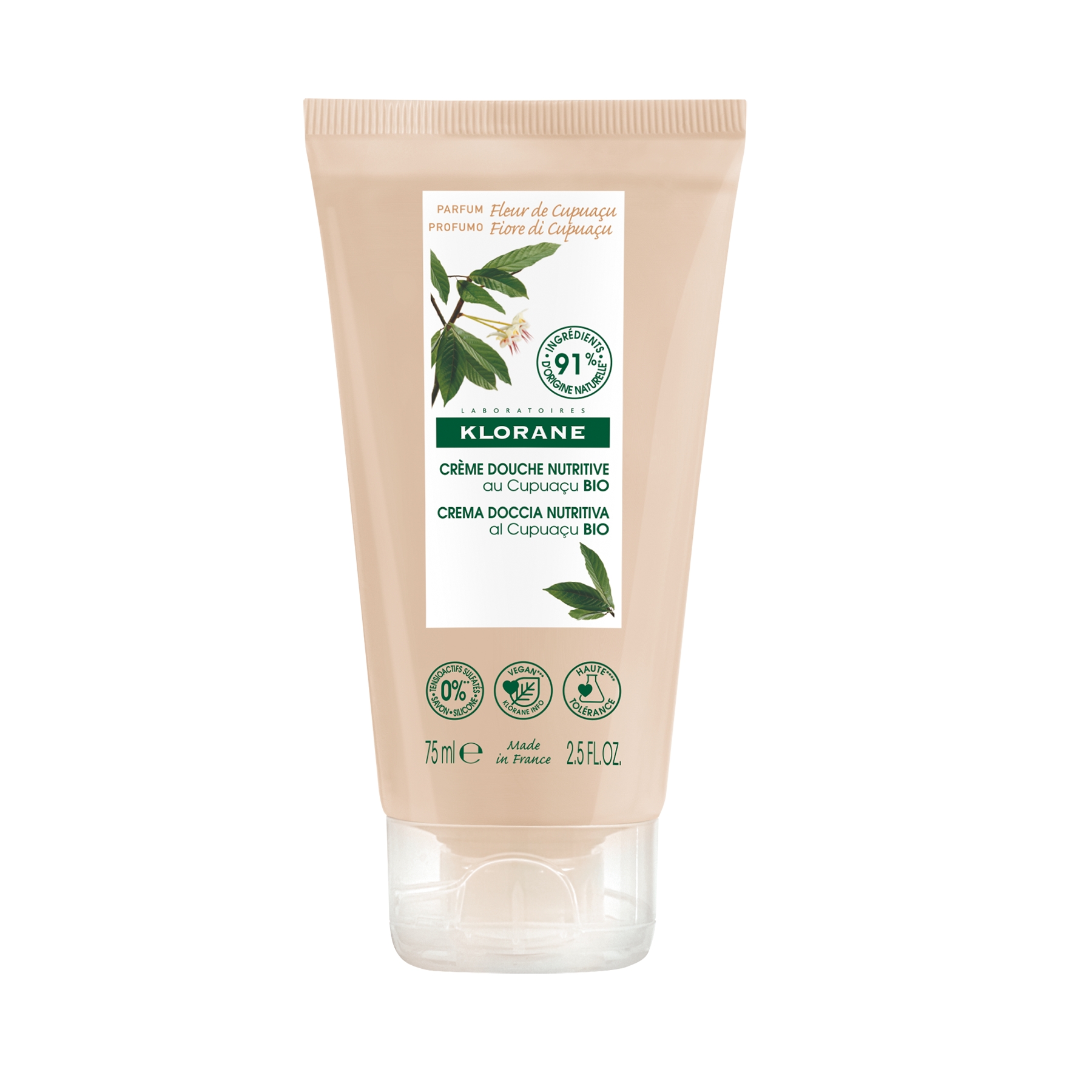 Crème de douche Fleur de Cupuaçu 75ml