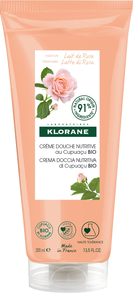 Crème de douche Lait de Rose 200ml