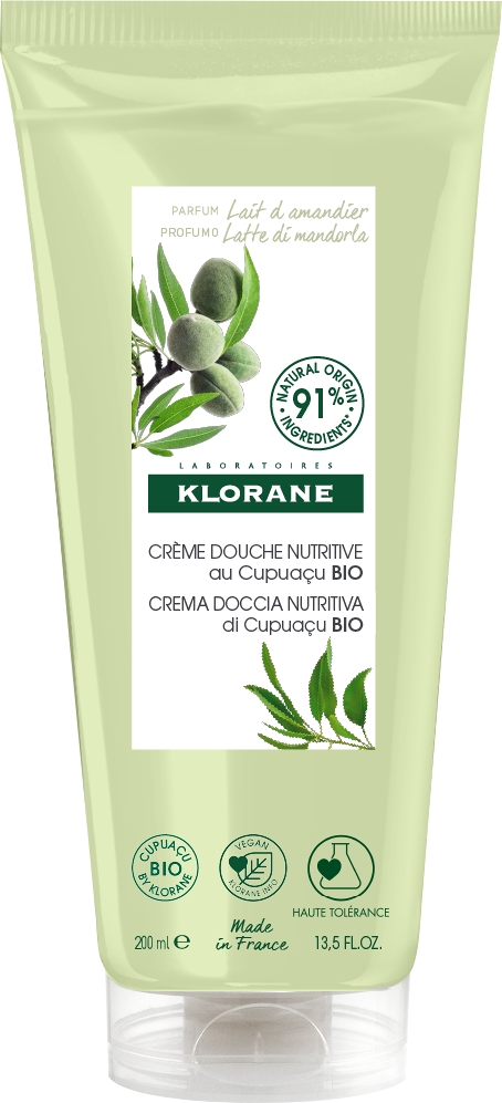 Crème de douche lait d'amandier 200ml