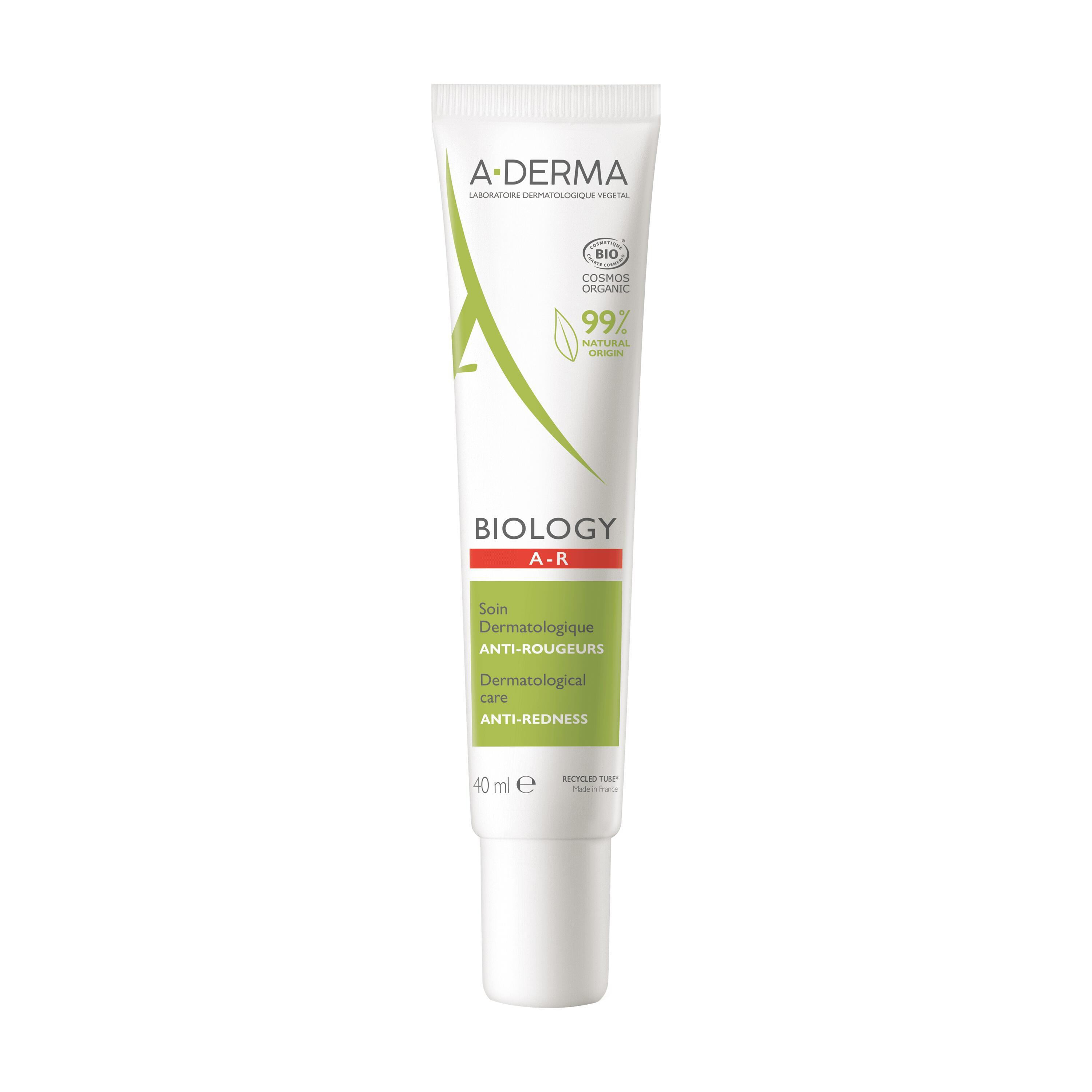 Soin Visage Dermatologique Anti rougeur Biology A derma Le Tube De 40ml