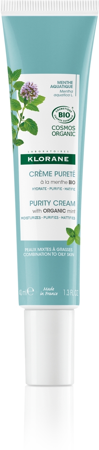 Crème pureté visage Menthe Aquatique Bio 40ml