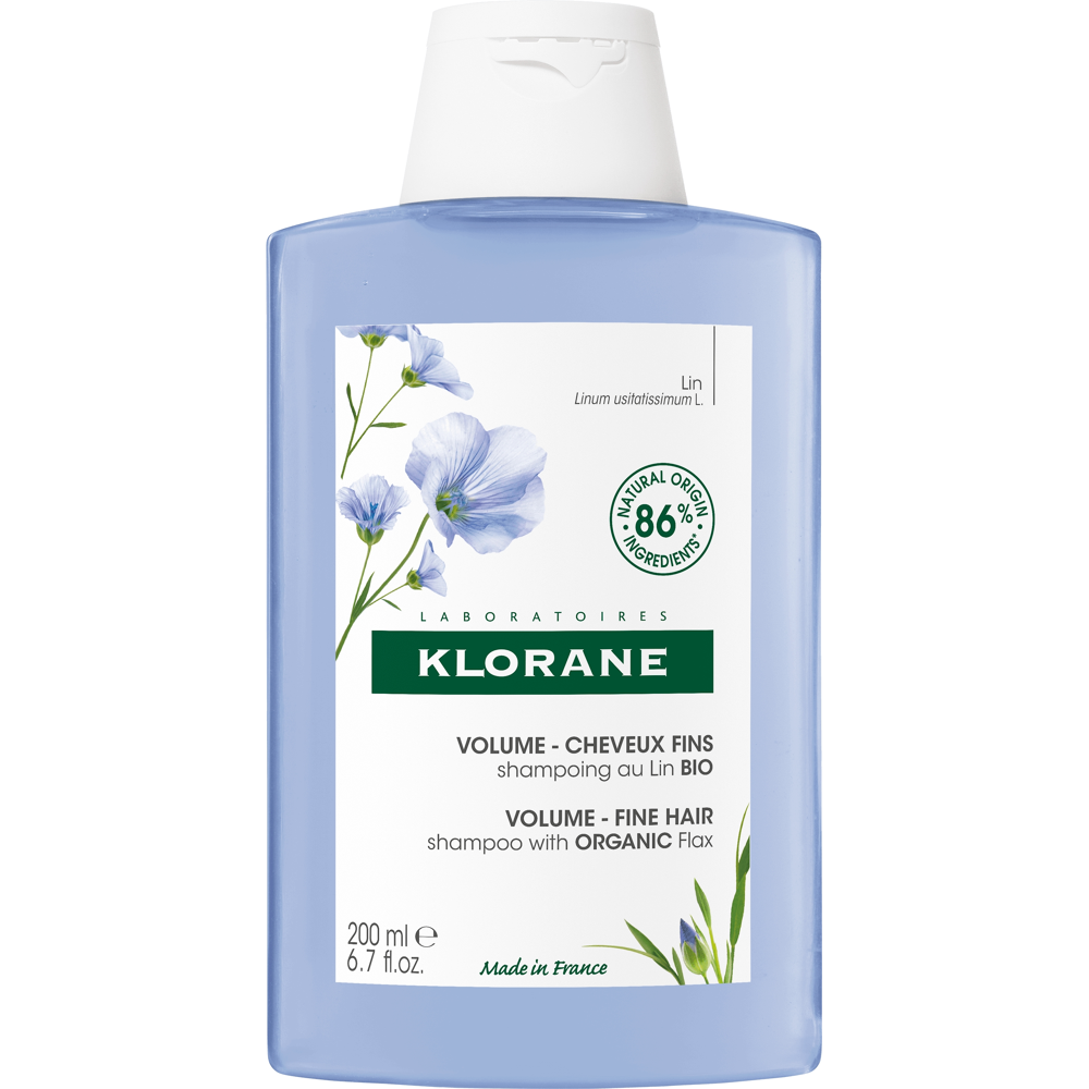 Shampoing volume cheveux fins aux fibres de Lin - 200ml