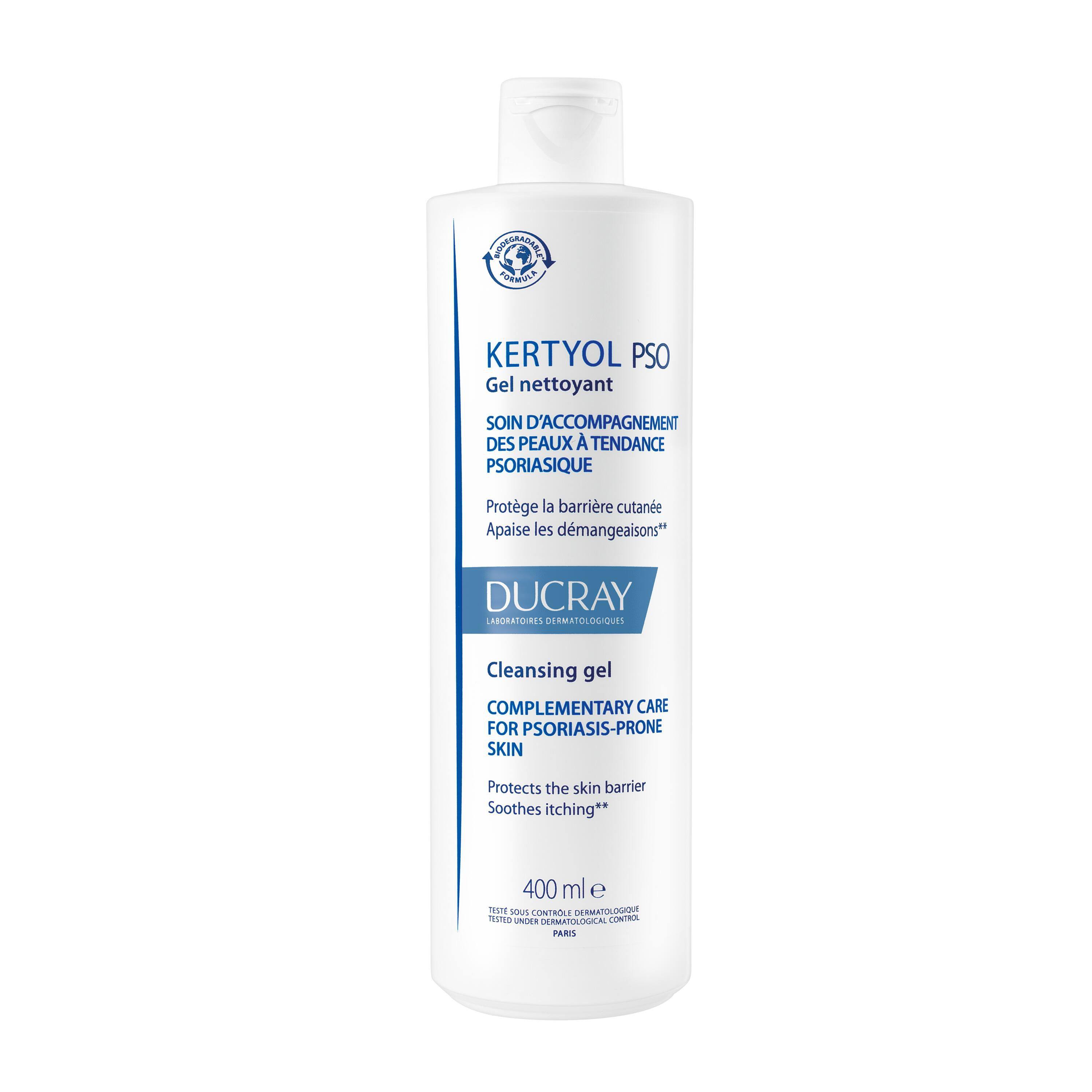 Ducray Kertyol Pso Gel Nettoyant Surgras 400ml