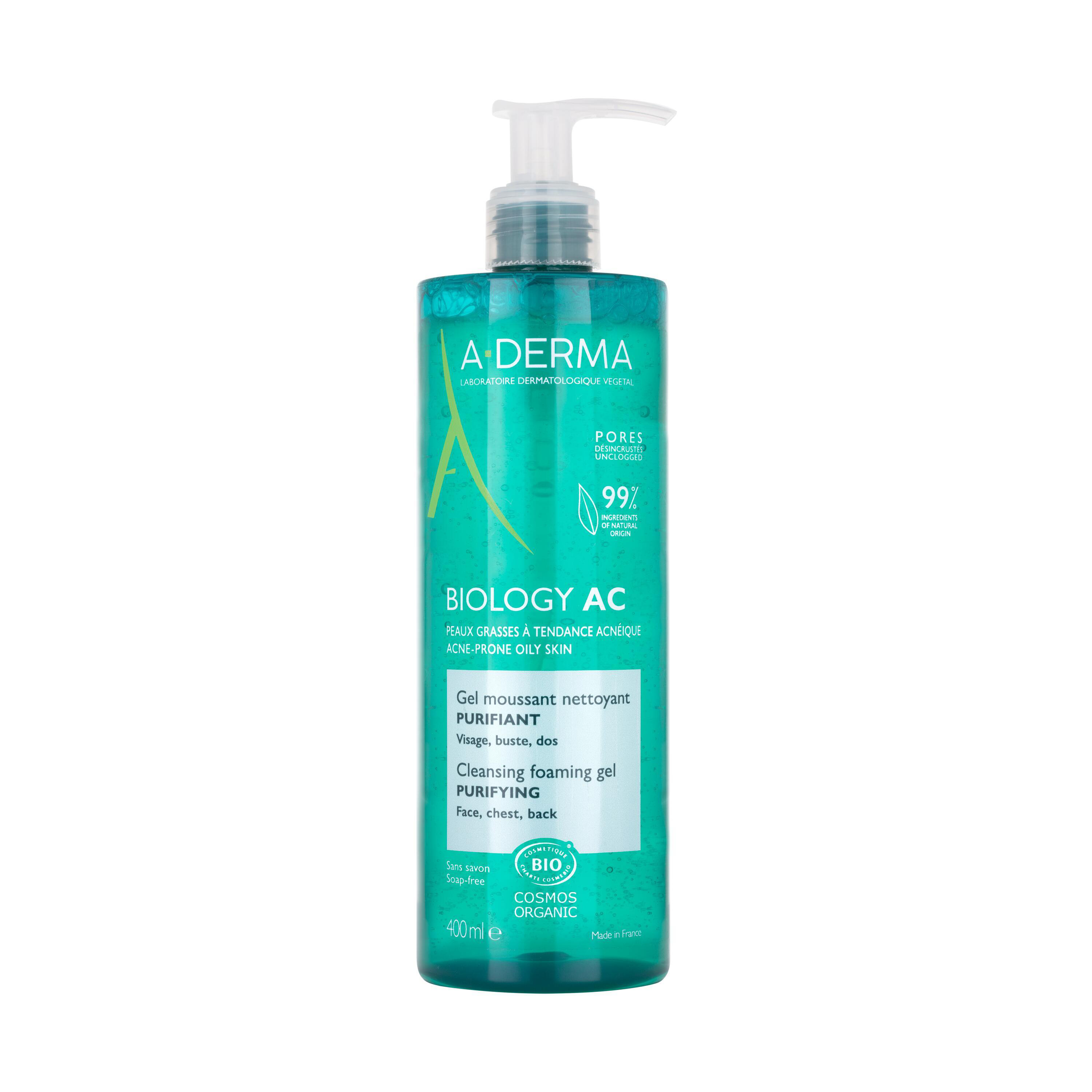 Biology AC Gel moussant purifiant bio Pompe 400 ml