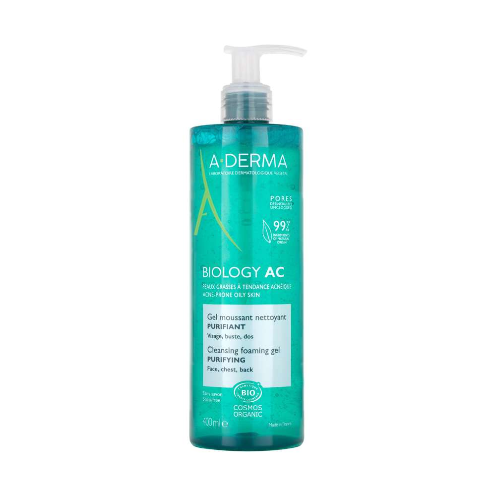Biology AC Gel moussant purifiant bio Pompe 400 ml