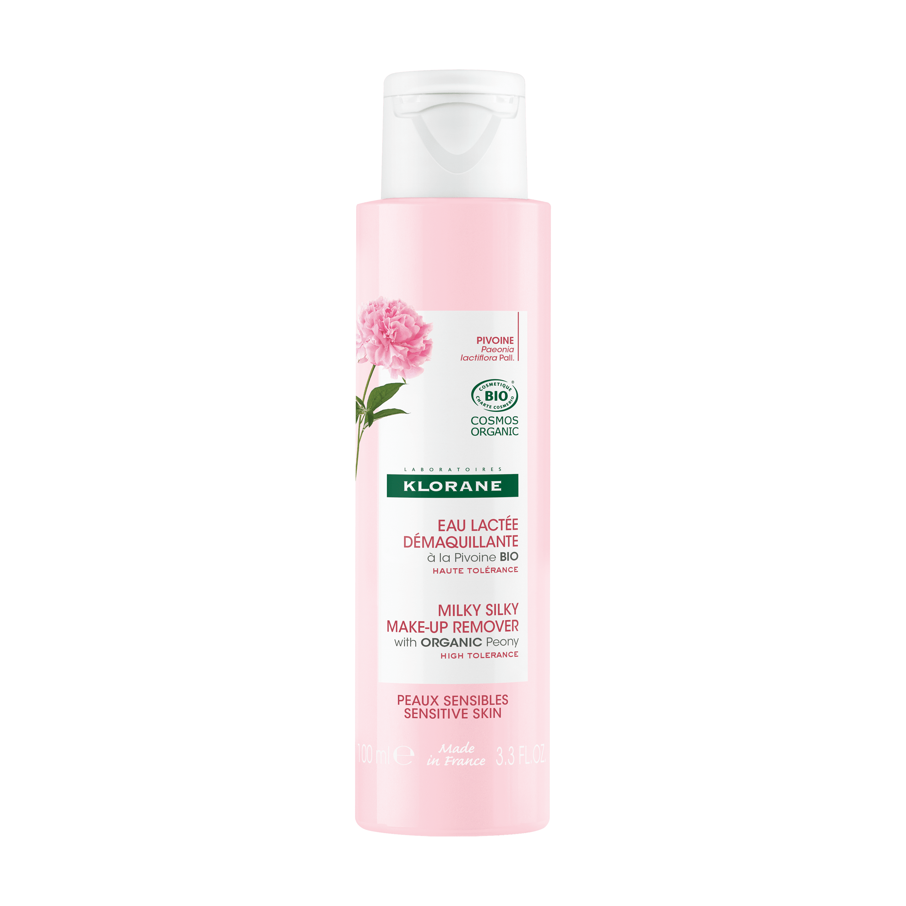 Pivoine Visage - Eau Lactée Démaquillante à la Pivoine BIO Peaux sensibles 100ml
