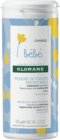 Poudre de toilette protectrice au Calendula apaisant - Peau normale 100g