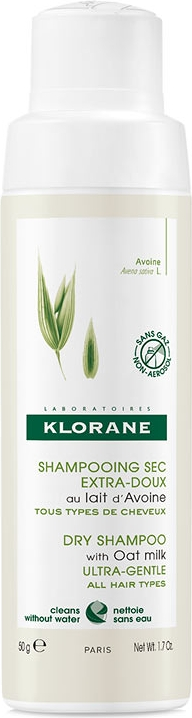 Shampoing sec en poudre extra-doux au lait d’Avoine Tous types de cheveux 50g
