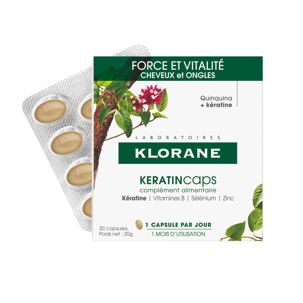 Complément alimentaire Kératine Cheveux et ongles 30 capsules
